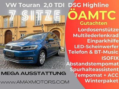 Blau Gebraucht 2020 VW Touran Highline Van / Kleinbus | € 18.850 (Fairer Preis)