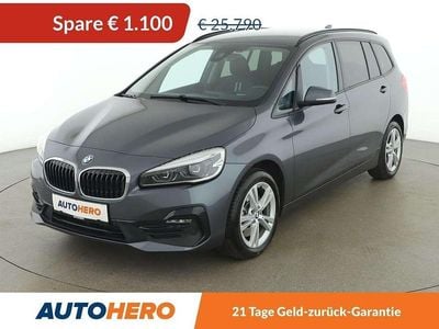 Grau Gebraucht 2021 BMW 218 Gran Tourer Sport Line Van / Kleinbus | € 24.690 (Fairer Preis)