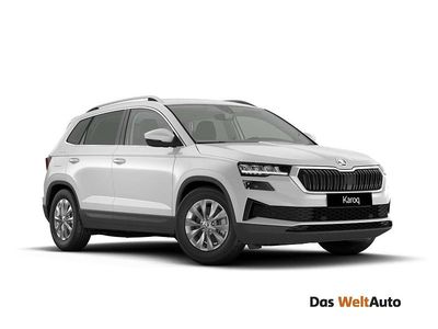 Weiss metallic Gebraucht 2025 Skoda Karoq Selection SUV | € 41.450 (Etwas zu teuer)