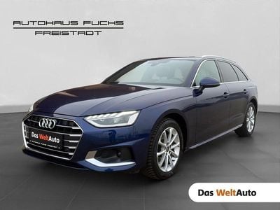 Mittelblau metallic Gebraucht 2021 Audi A4 Advanced Kombi | € 24.900 (Teuer)