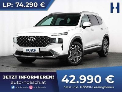 Weiss Gebraucht 2024 Hyundai Santa Fe SUV | € 44.490 (Etwas zu teuer)