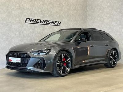 Mittelgrau metallicperleffekt Gebraucht 2021 Audi RS6 Design Kombi | € 99.750 (Fairer Preis)