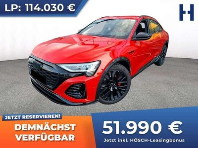 Gebraucht Audi Q8 e-tron S-Line 300 kW (408 PS) 2023 Rot SUV