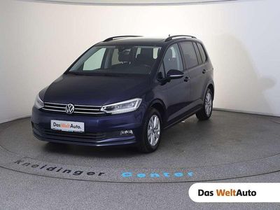 Gebraucht VW Touran Comfortline 150 PS (110 kW) 2022 Dunkelblau  metallic Van / Kleinbus