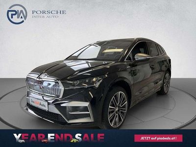 Schwarz metallicperleffektno Gebraucht 2025 Skoda Enyaq iV LAURIN & KLEMENT SUV | € 56.990