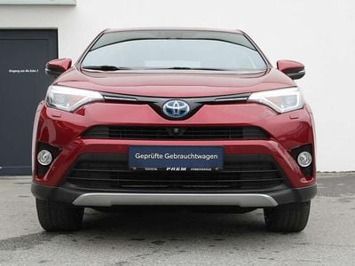 Gebraucht Toyota RAV4 Hybrid Lounge 155 PS (114 kW) 2018 Rot SUV