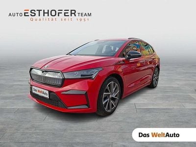 Gebraucht Skoda Enyaq iV SportLine 150 kW (204 PS) 2023 Rot SUV