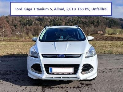 Gebraucht Ford Kuga Titanium S 163 PS (119 kW) 2014 Weiß SUV