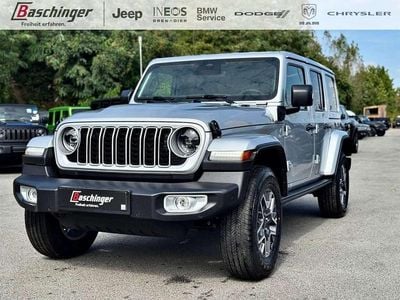 Silber Neu 2025 Jeep Wrangler Sahara SUV | € 79.200 (Fairer Preis)