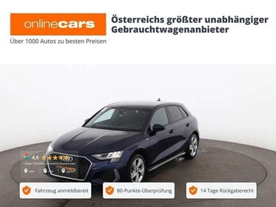 Blau Gebraucht 2023 Audi A3 S-Line Limousine | € 23.990 (Guter Preis)