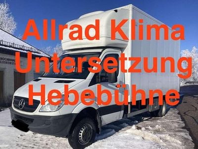 gebraucht Mercedes Sprinter 516 Oberaigner Allrad 4x4 Klima Hebeb.