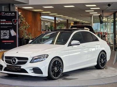 Weiß Gebraucht 2019 Mercedes C220 AMG Limousine | € 34.950 (Teuer)