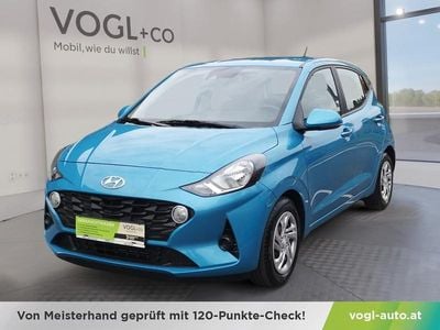 Gebraucht Hyundai i10 67 PS (49 kW) 2021 Blau Kleinwagen