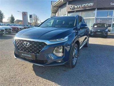 Blau Gebraucht 2019 Hyundai Santa Fe SUV | € 33.990