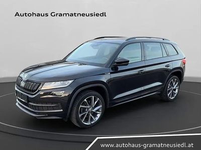 Schwarz metallicperleffektno Gebraucht 2020 Skoda Kodiaq SportLine SUV | € 29.990 (Fairer Preis)
