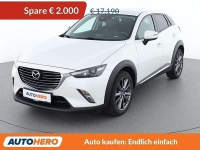 Gebraucht Mazda CX-3 Takumi-Line 120 PS (88 kW) 2018 Weiß SUV