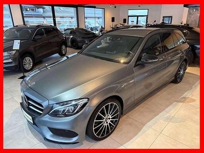 Grau Gebraucht 2017 Mercedes C400 AMG line Kombi | € 26.990