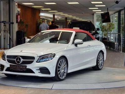 Weiß Gebraucht 2020 Mercedes C220 AMG Cabrio | € 39.950 (Etwas zu teuer)
