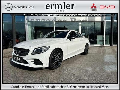 Gebraucht Mercedes C220 Premium 194 PS (142 kW) 2020 Weiß Coupé