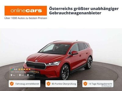 Rot Gebraucht 2021 Skoda Enyaq iV Suite SUV | € 26.090 (Superpreis)