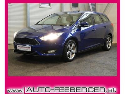 Gebraucht Ford Focus Trend 95 PS (69 kW) 2015 Blau Kombi