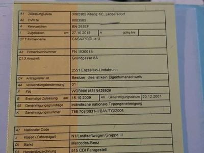 Gebraucht Mercedes Sprinter 163 PS (119 kW) 2009 Weiß Van