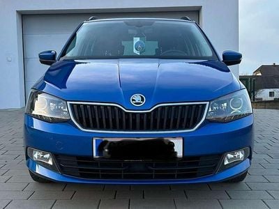 Gebraucht Skoda Fabia Style 90 PS (66 kW) 2016 Blau Kombi