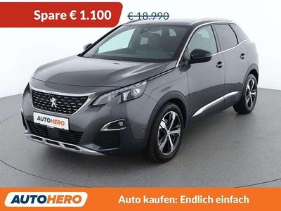 Gebraucht Peugeot 3008 GT-line 131 PS (96 kW) 2019 Grau SUV