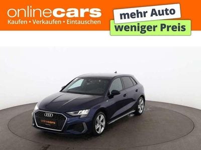 Gebraucht Audi A3 S-Line 116 PS (85 kW) 2023 Blau Limousine