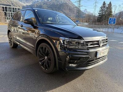 Gebraucht VW Tiguan Allspace R-line 150 PS (110 kW) 2021 Schwarz SUV