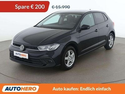 Gebraucht VW Polo 95 PS (69 kW) 2022 Schwarz Kleinwagen