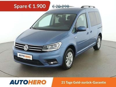 Blau Gebraucht 2018 VW Caddy Comfortline Van / Kleinbus | € 18.390 (Etwas zu teuer)