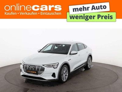 Weiß Gebraucht 2023 Audi e-tron Advanced Plus SUV | € 32.790 (Superpreis)