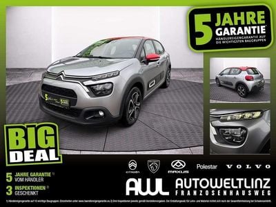 Gebraucht Citroën C3 Feel 83 PS (61 kW) 2022 Grau Kleinwagen