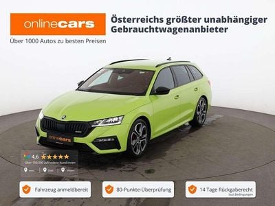 gebraucht Skoda Octavia Combi 2.0 TDI RS Aut MATRIX AHK HEAD-UP