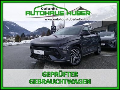 Gebraucht Hyundai Kona N Line 120 PS (88 kW) 2023 Grau SUV