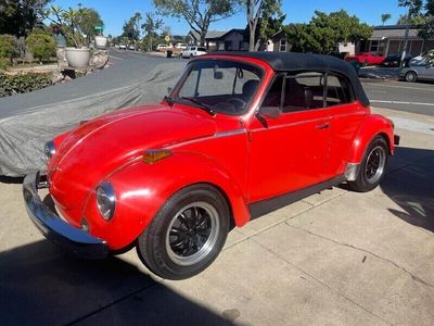 Rot Gebraucht 1979 VW Käfer Cabrio | € 17.900