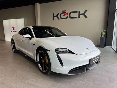 Gebraucht Porsche Taycan Turbo S 560 kW (762 PS) 2021 Weiß Limousine