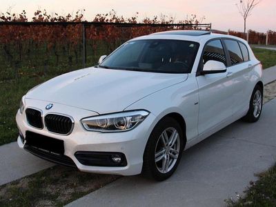 Weiß Gebraucht 2016 BMW 116 Sport Line Kleinwagen | € 14.290 (Etwas zu teuer)