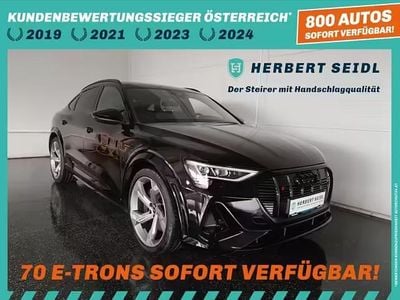 Gebraucht Audi e-tron S-Line 369 kW (503 PS) 2022 Brillantschwarz SUV