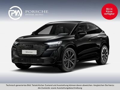 Gebraucht Audi Q4 Sportback e-tron 77 kW (105 PS) 2023 Schwarz  metallicperleffektno SUV