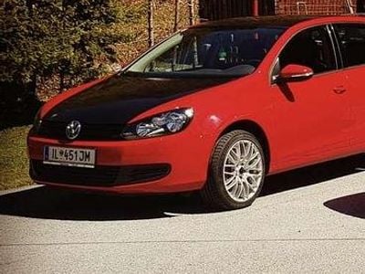 Gebraucht VW Golf VI Trendline 140 PS (102 kW) 2008 Rot Kleinwagen