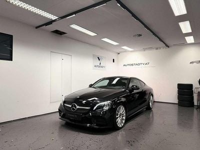 Gebraucht Mercedes C220 AMG line 194 PS (142 kW) 2020 Schwarz Coupé