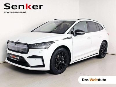 Weiß Gebraucht 2024 Skoda Enyaq iV SportLine SUV | € 46.980 (Teuer)