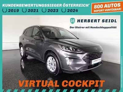 gebraucht Ford Kuga Titanium 2,0 EcoBlue 4x4 Aut. LED / NAVI / VIRTUELL / AHV & KAMERA / TEMPOMAT / SITZHEIZUNG / E-KLAPPE