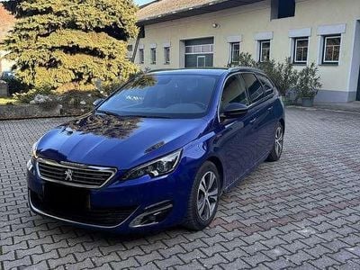 Blau Gebraucht 2015 Peugeot 308 SW GT-line Kombi | € 14.900