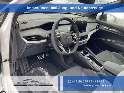 Weiß Neu 2025 Skoda Enyaq iV SportLine SUV | € 54.119 (Fairer Preis)