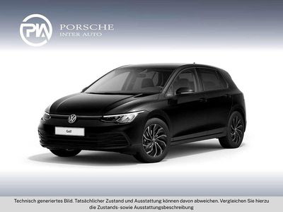 Gebraucht VW Golf VIII Life 110 PS (80 kW) 2021 Schwarz Limousine