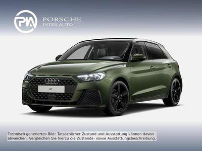Mittelgrün metallic Gebraucht 2025 Audi A1 Sportback Design Kleinwagen | € 29.990 (Teuer)