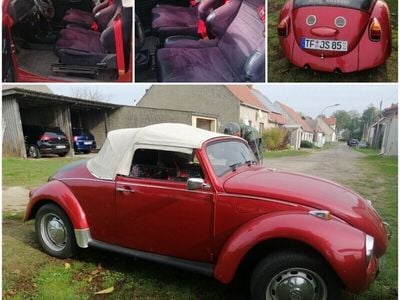 Rot Gebraucht 1972 VW Käfer Cabrio | € 6.000